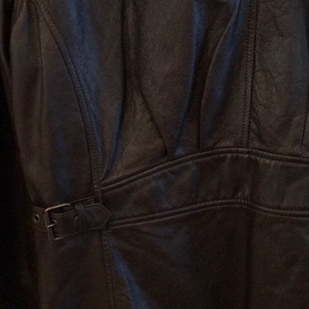 Authentic Leather Jacket / Quilted Lining Ladies … - image 6